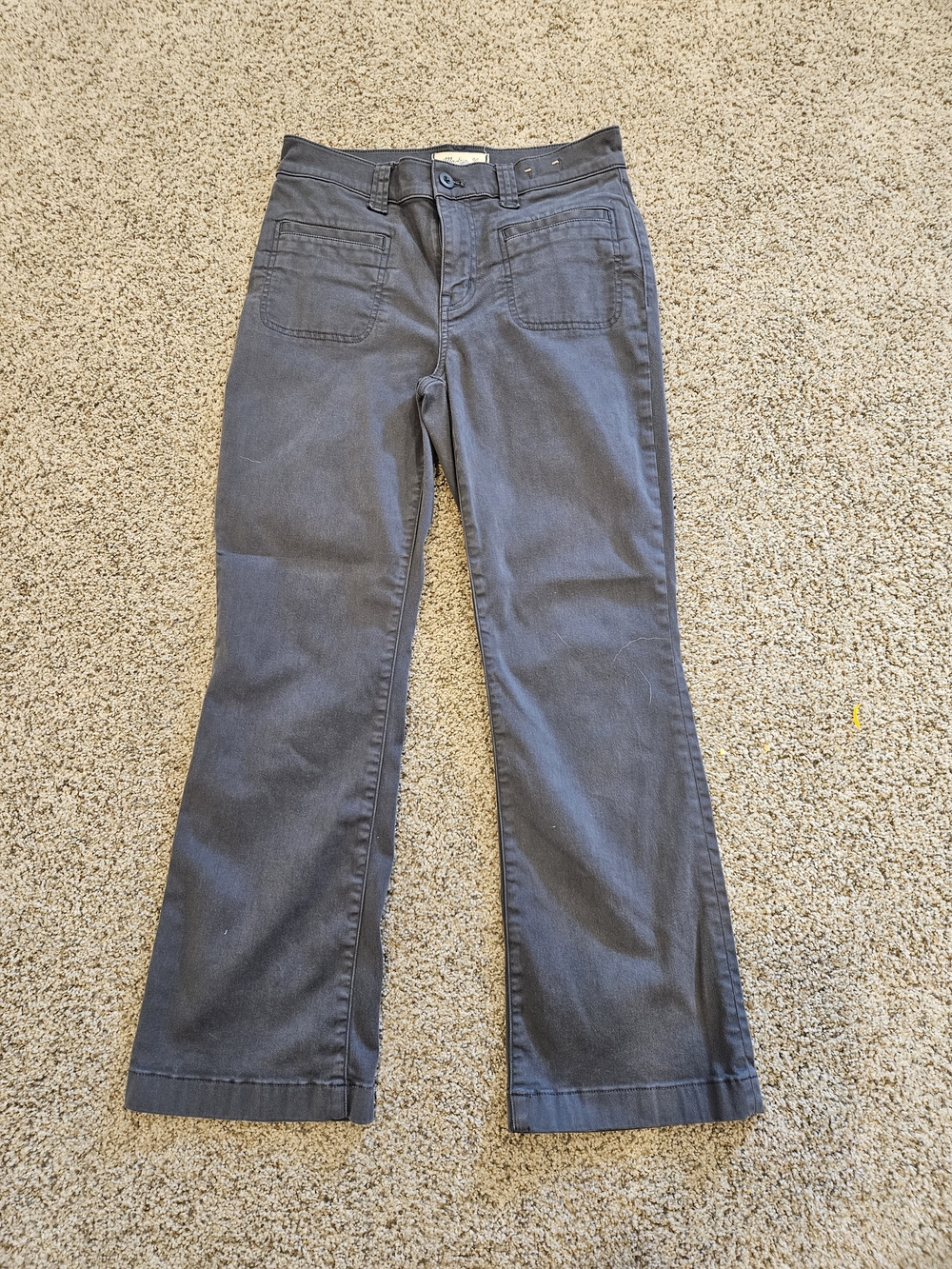 Madewell Gray Boot-Cut Jeans